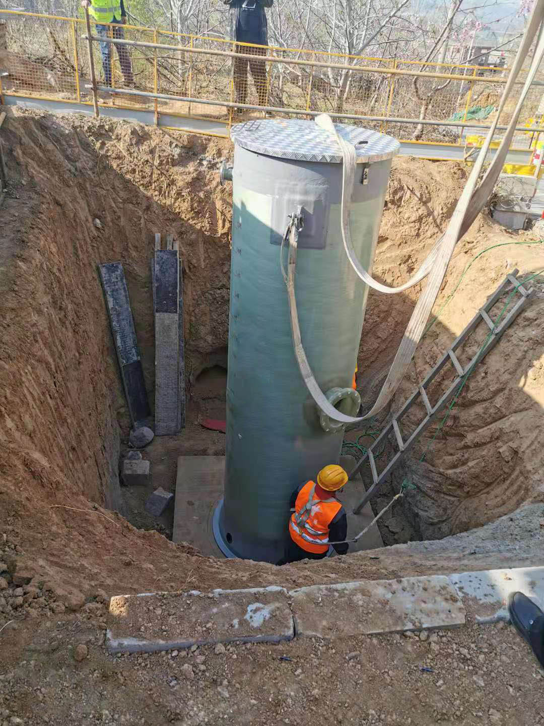 東港濟南市農村一體化預制泵站案例